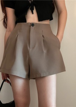 High waist short pants