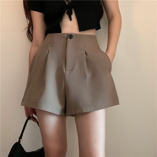 High waist short pants