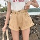 Denim short pants