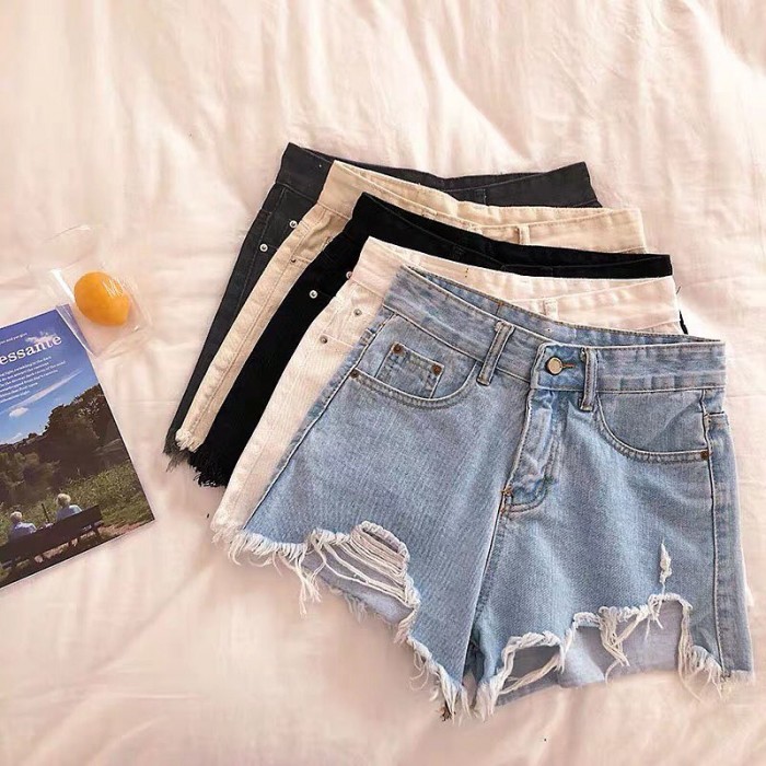 Ripped shorts