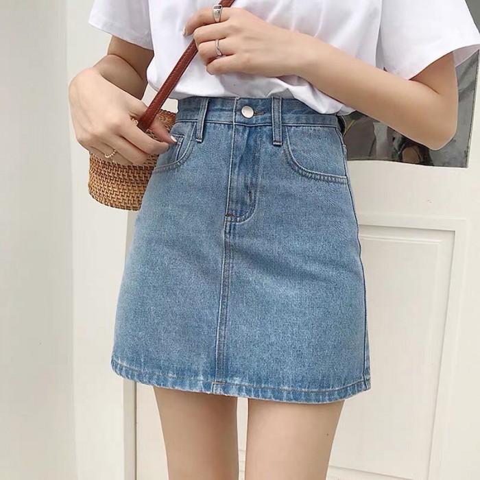 Denim skirt
