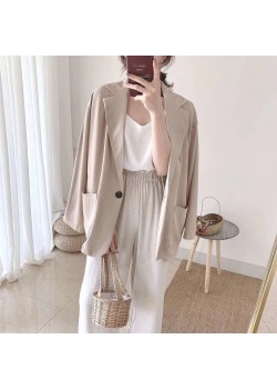 Korean design plain blazer