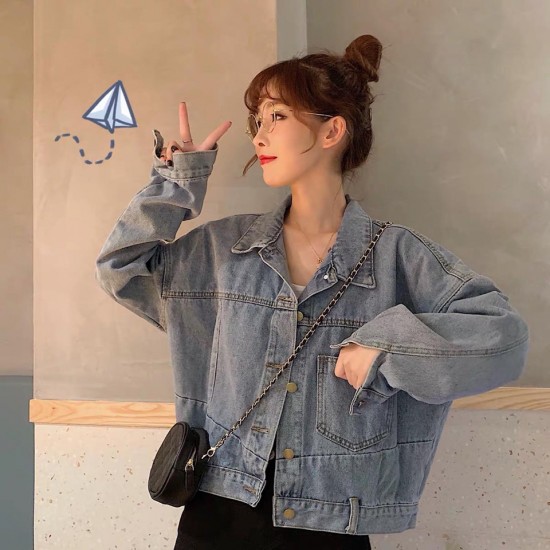 Blue denim jacket