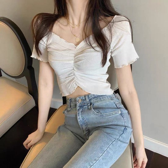 Keri wide shoulder blouse