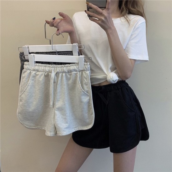 High waist stretchable shorts