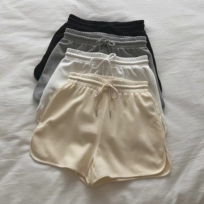 Comfy high waist stretchable shorts