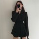 Long sleeve blazer outer (with shoulder pad)