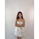 Mesh Puffy Tube Dress