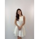 A Line Ribbon Back Dress