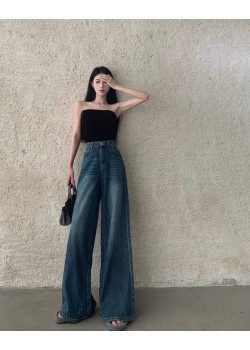 High Waist Wide Leg Jeans