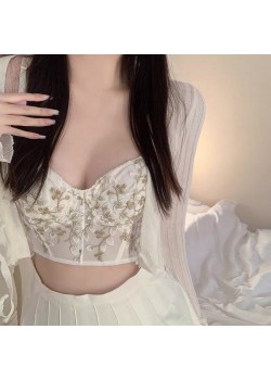 Floral embroidered Bralette