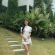 White Cheongsam