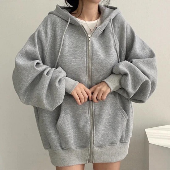 Oversized Hoodie Jacket