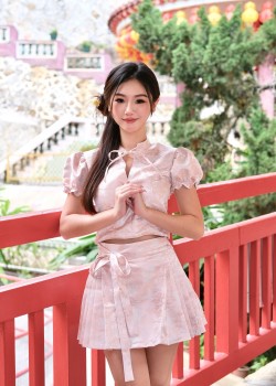 Cherry Blossom Cheongsam