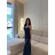 Sleeveless Slim Long Dress