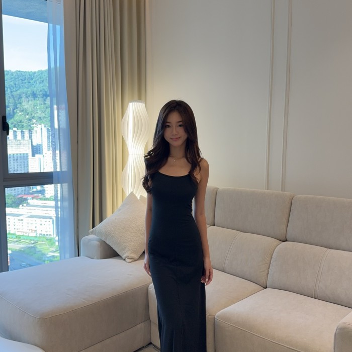Sleeveless Slim Long Dress
