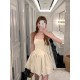 Sleeveless Puffy Dress