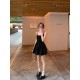 Sleeveless Puffy Dress