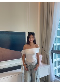 Asymmetrical Shoulder Blouse