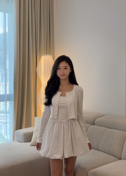 White Cardigan & Dress Set