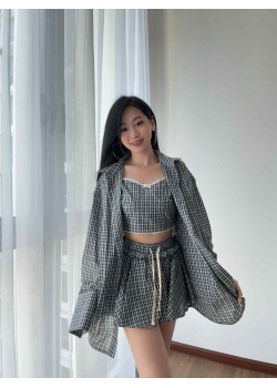 Checkered 3 Pcs Set Wear