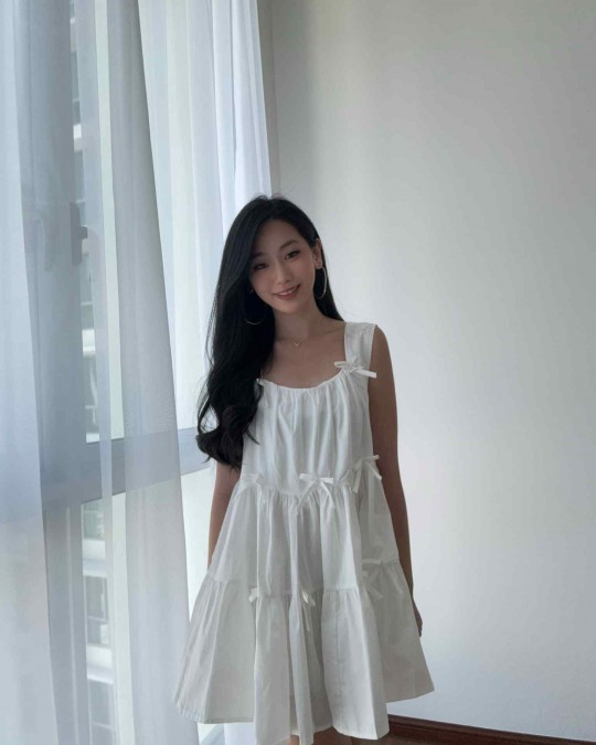 Sleeveless Square Neck Dress