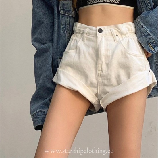 Stacey High Waist Shorts