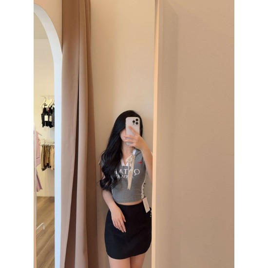 Qatar Jersey Crop Top