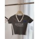 Qatar Jersey Crop Top