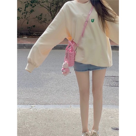 Almond U Oversized Sweater