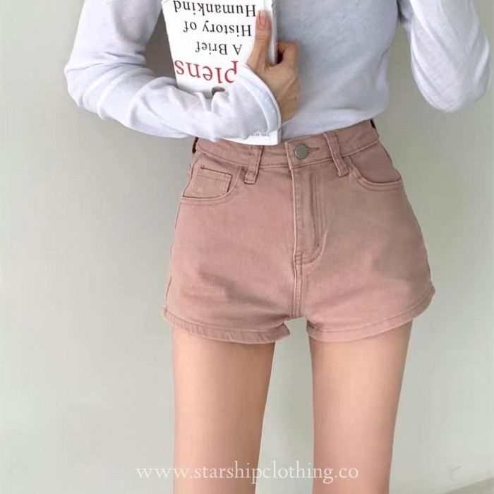High Waist Hot Pants