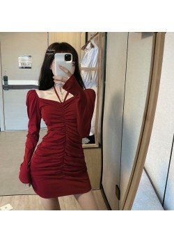 Long Sleeve Short Dress