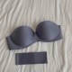 Anti slip push up bra