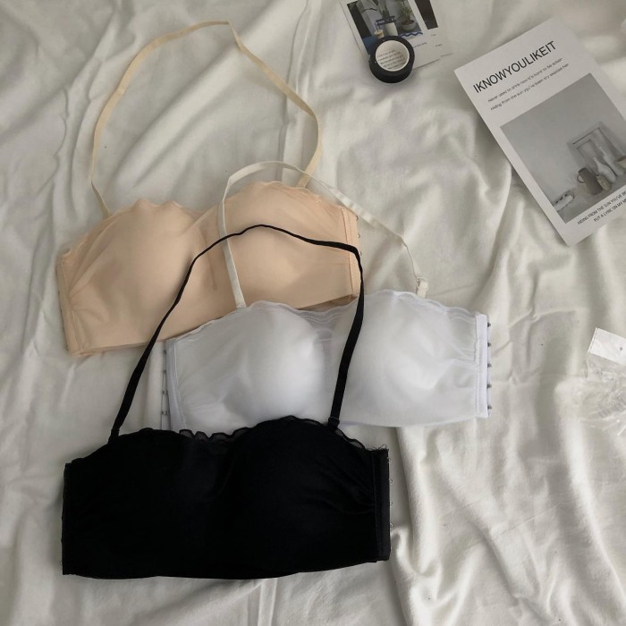 Push up mesh bralette