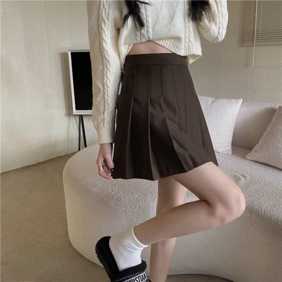 Kelly High Waist Tennis Skirt