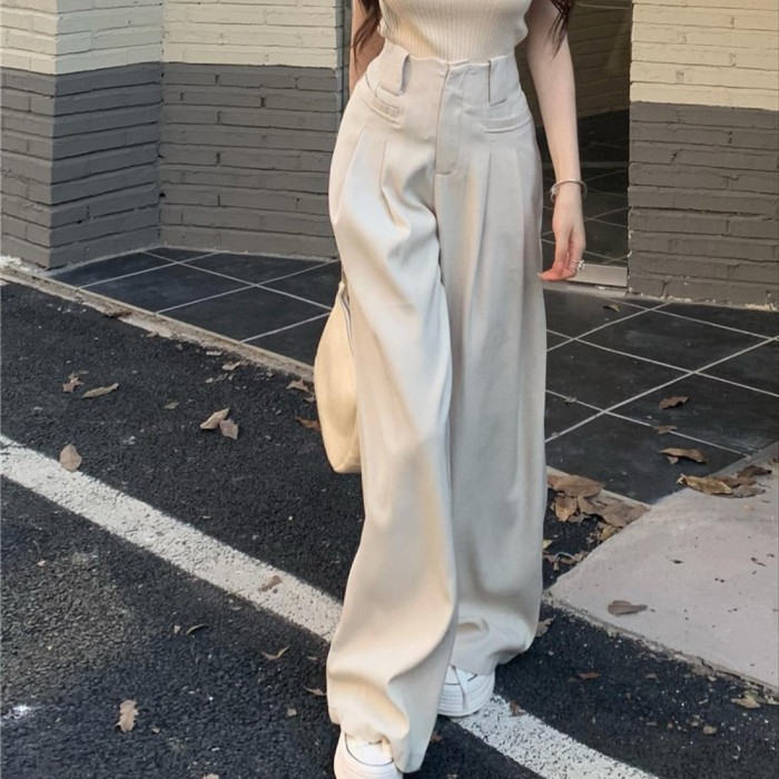 Kylie High Waist Suit Long Pants