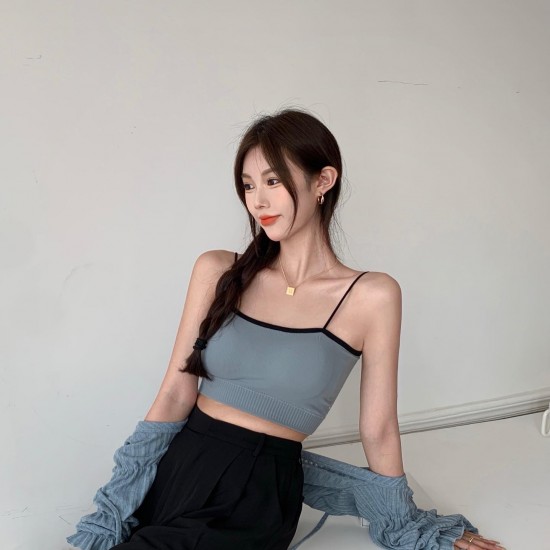 Stacey padded crop top