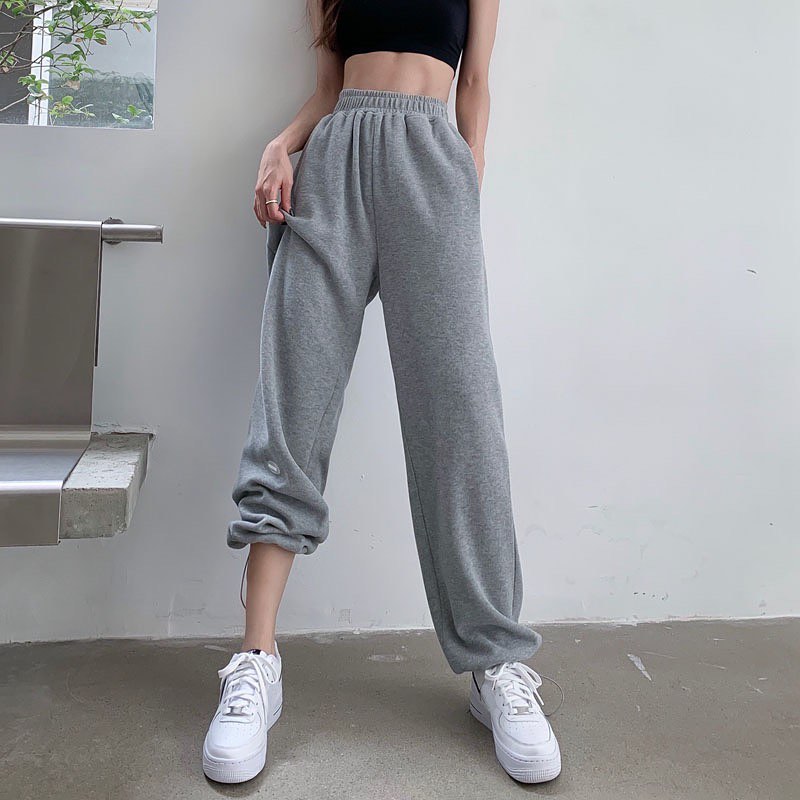 High waist strappy sports pants