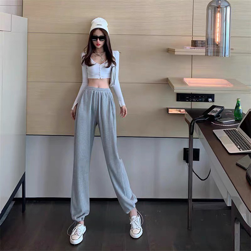 Basic high waist stretchable pants