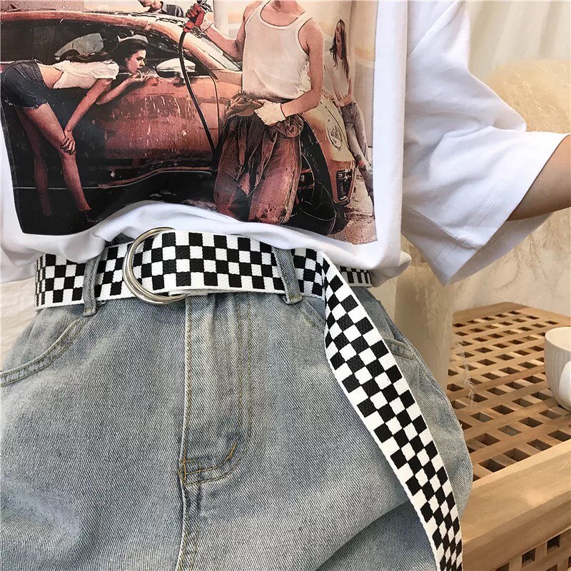 Sarah Checkered belt