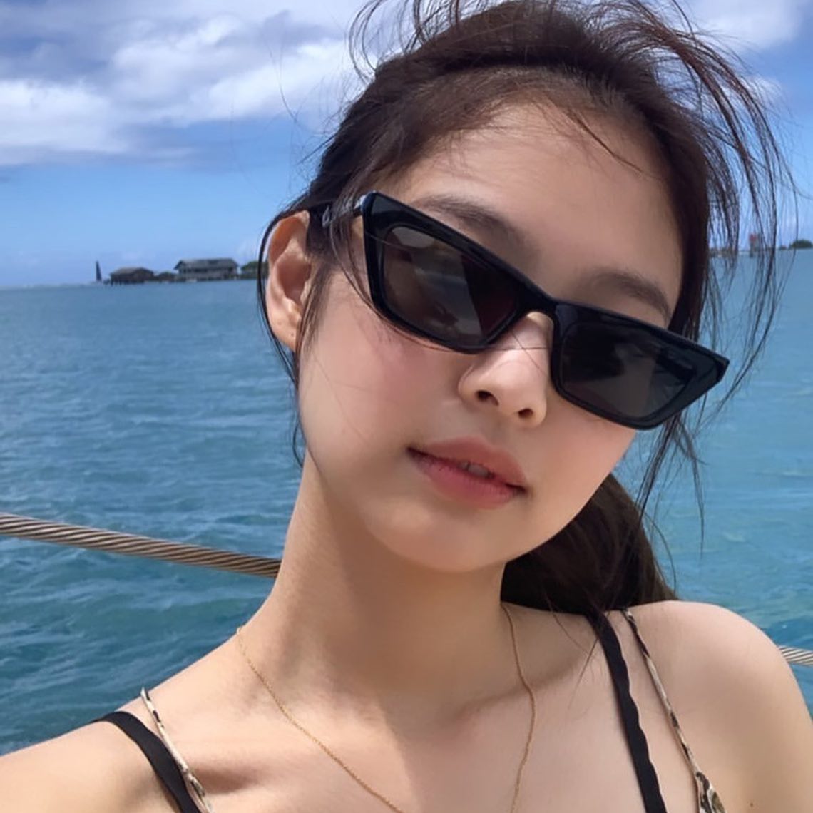 Retro cat eye sunglass