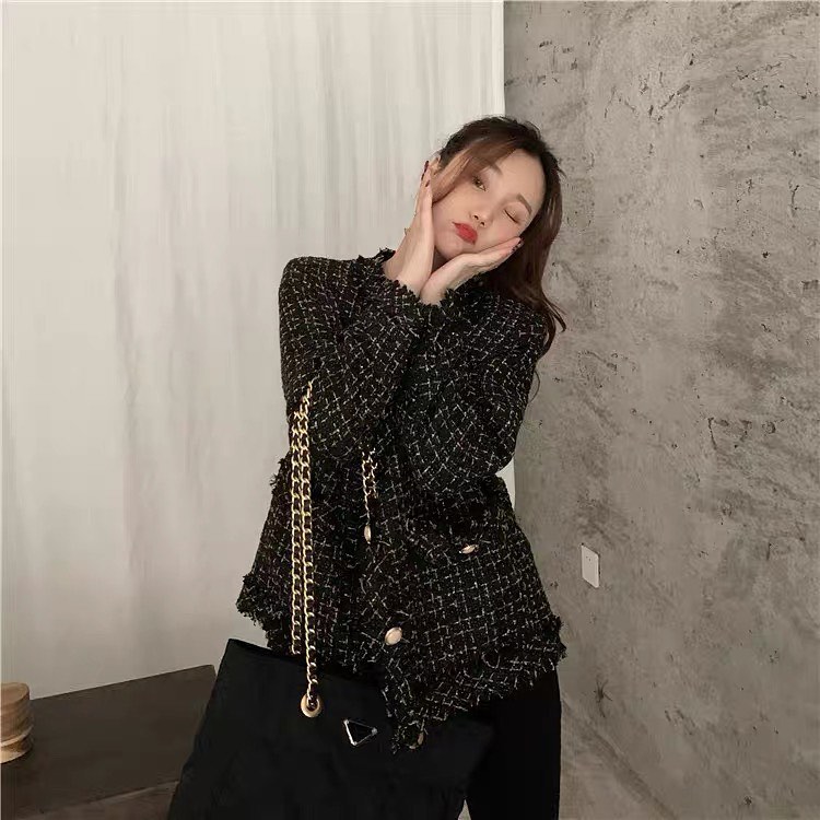 Korean style long sleeve jacket