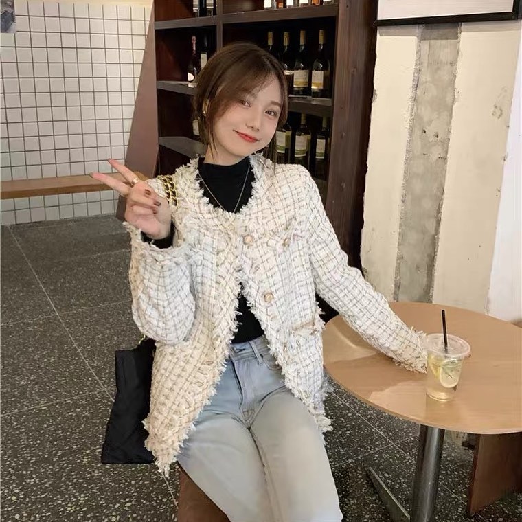 Korean style long sleeve jacket