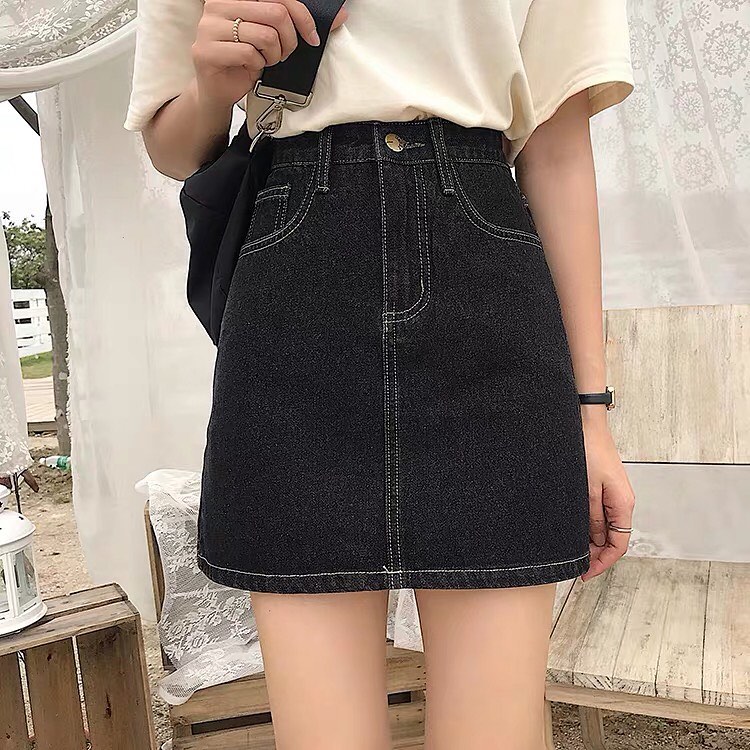 Denim skirt