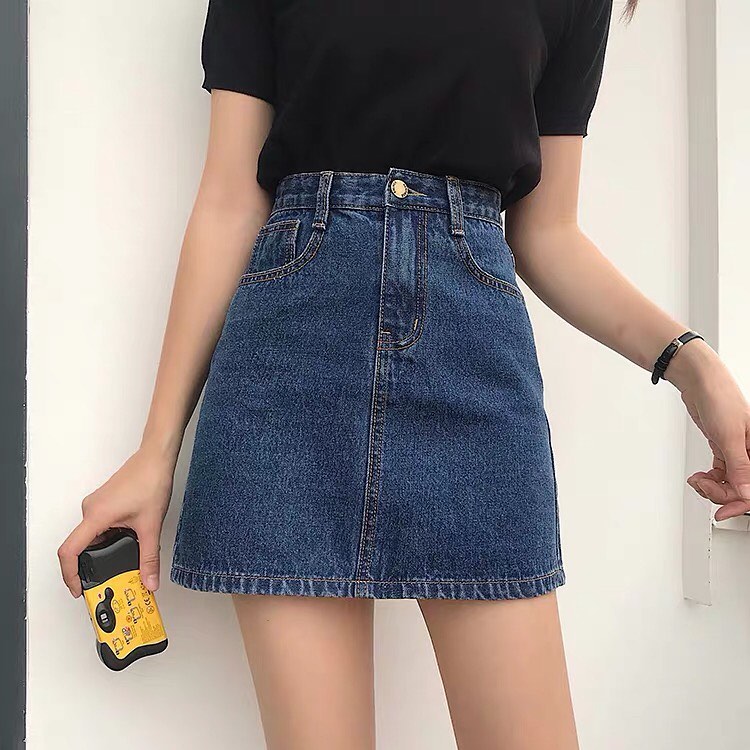 Denim skirt