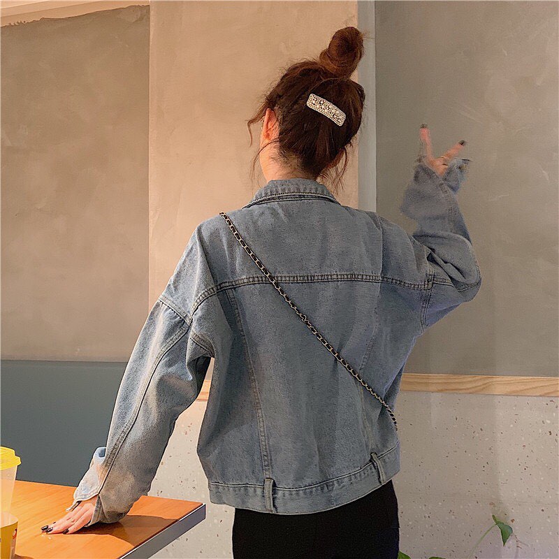 Blue denim jacket