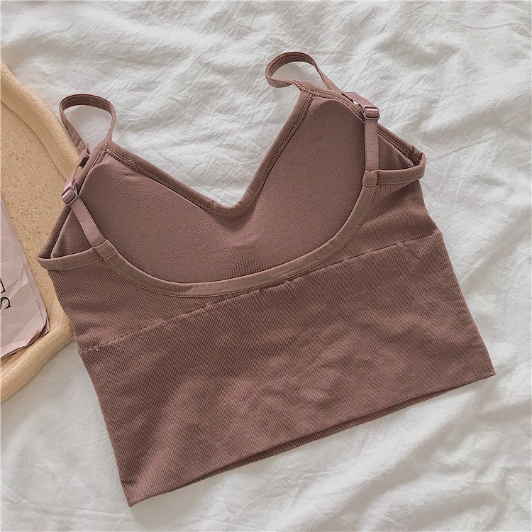 Adjustable padded bralette