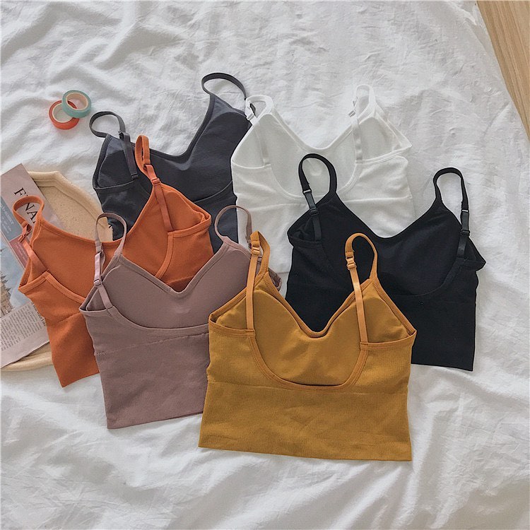 Adjustable padded bralette