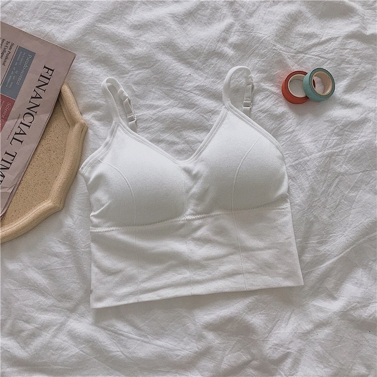 Adjustable padded bralette