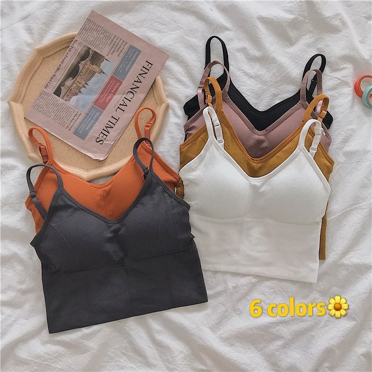 Adjustable padded bralette